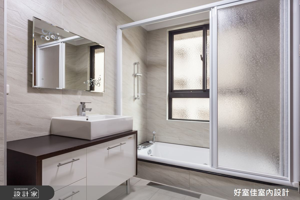 45坪新成屋(5年以下)＿現代風浴室案例圖片＿好室佳室內設計＿好室佳_久看不膩的品味居家之17