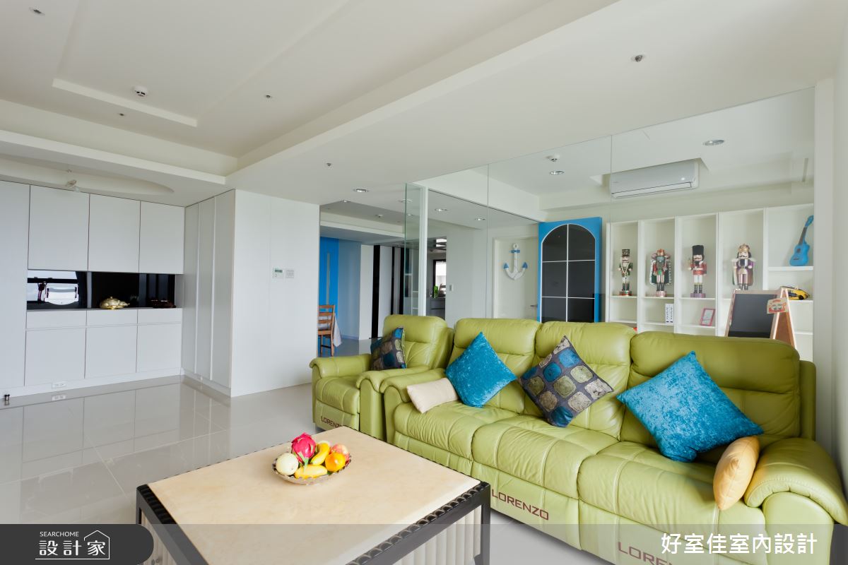 新成屋(5年以下)＿其他客廳案例圖片＿好室佳室內設計＿好室佳_希臘風極簡住宅之9
