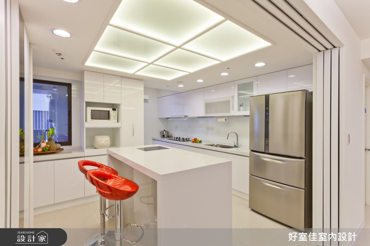 新成屋(5年以下)＿其他廚房中島案例圖片＿好室佳室內設計＿好室佳_希臘風極簡住宅之11