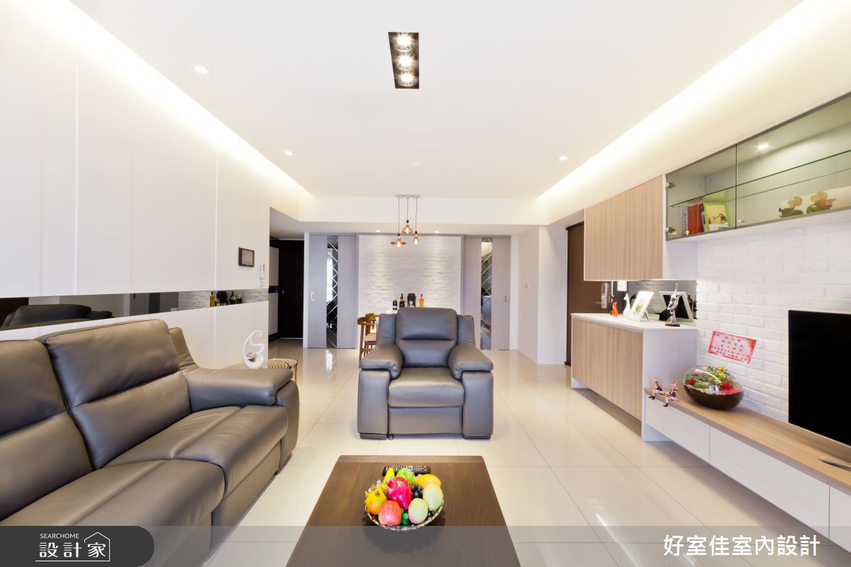 27坪新成屋(5年以下)＿現代風客廳案例圖片＿好室佳室內設計＿好室佳_時尚度假宅(上)之2