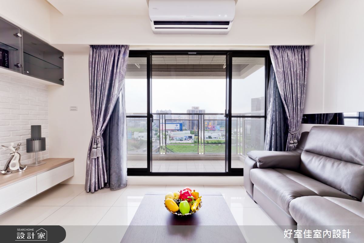 27坪新成屋(5年以下)＿現代風客廳案例圖片＿好室佳室內設計＿好室佳_時尚度假宅(上)之5