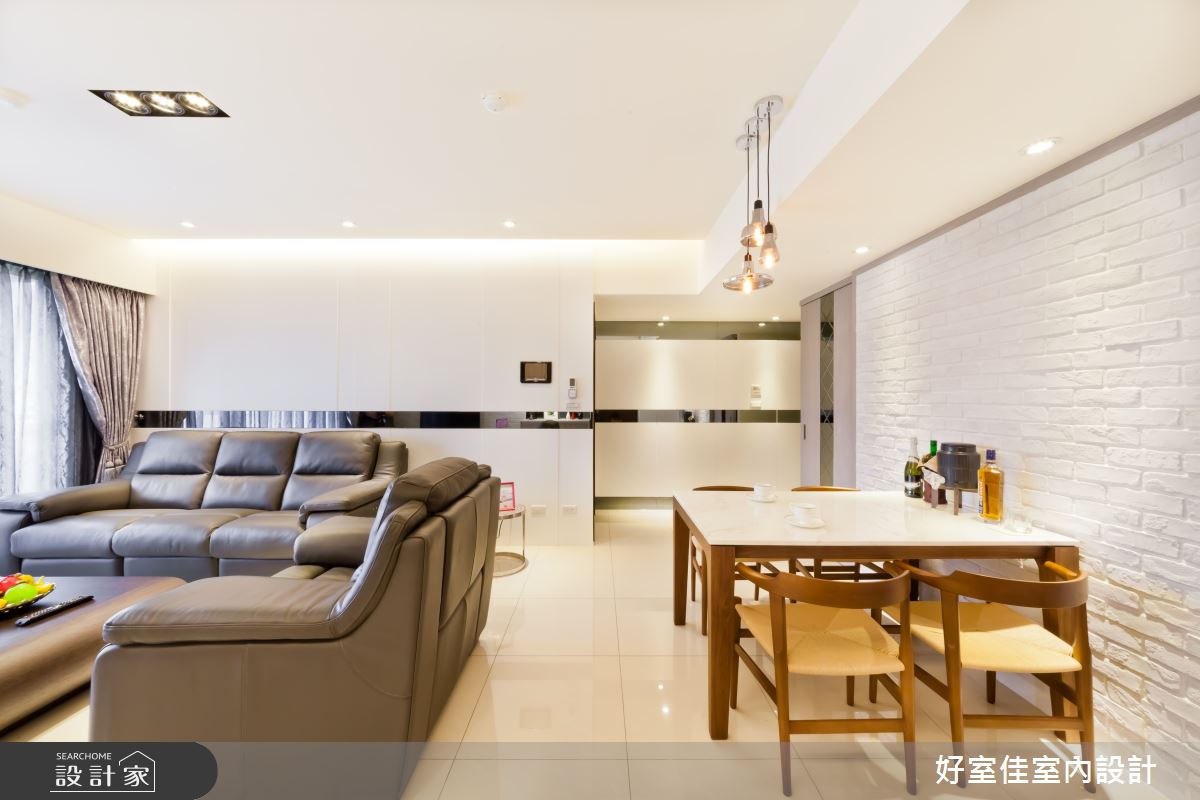 27坪新成屋(5年以下)＿現代風客廳案例圖片＿好室佳室內設計＿好室佳_時尚度假宅(上)之7