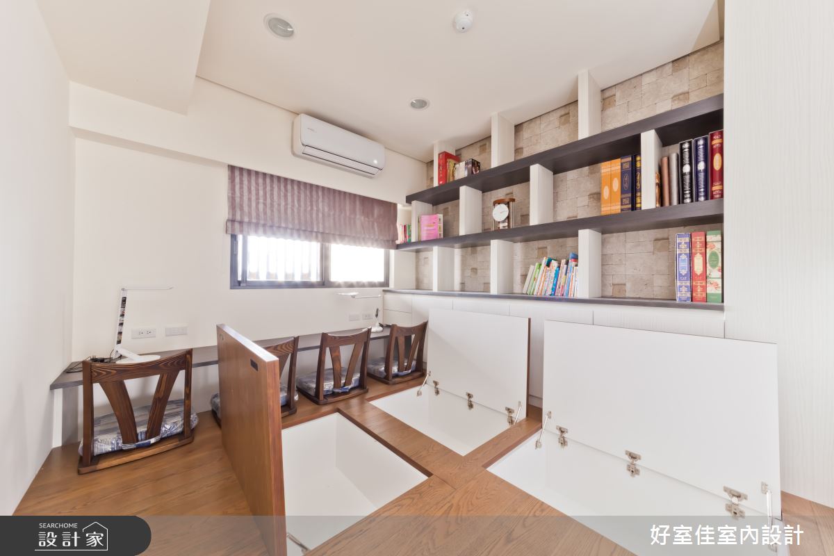 27坪新成屋(5年以下)＿現代風和室多功能室案例圖片＿好室佳室內設計＿好室佳_時尚度假宅(上)之12