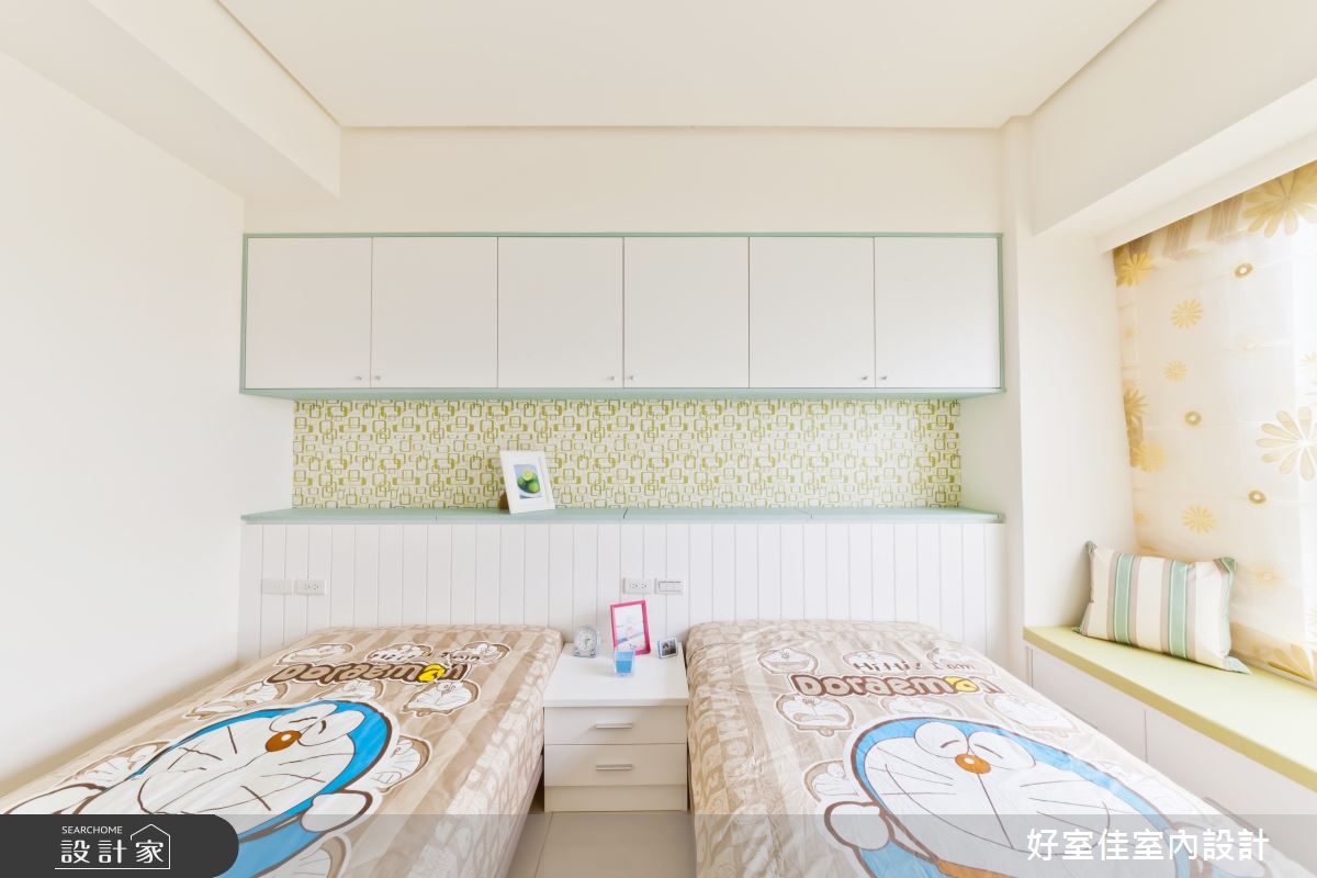 27坪新成屋(5年以下)＿現代風臥室臥榻案例圖片＿好室佳室內設計＿好室佳_時尚度假宅(上)之13