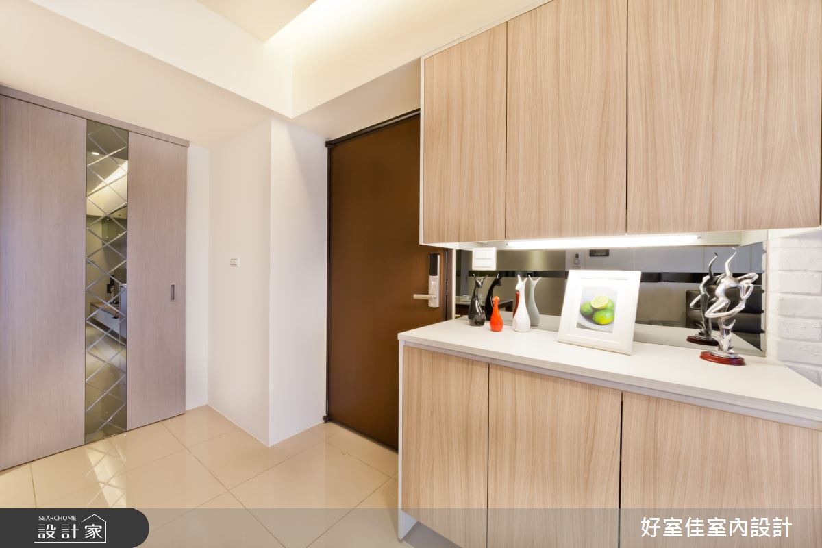 27坪新成屋(5年以下)＿現代風玄關案例圖片＿好室佳室內設計＿好室佳_時尚度假宅(上)之10