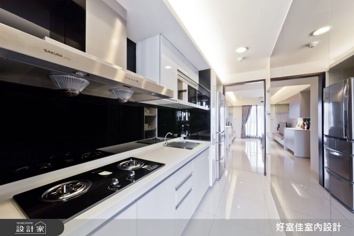 27坪新成屋(5年以下)＿現代風廚房案例圖片＿好室佳室內設計＿好室佳_時尚度假宅(上)之19