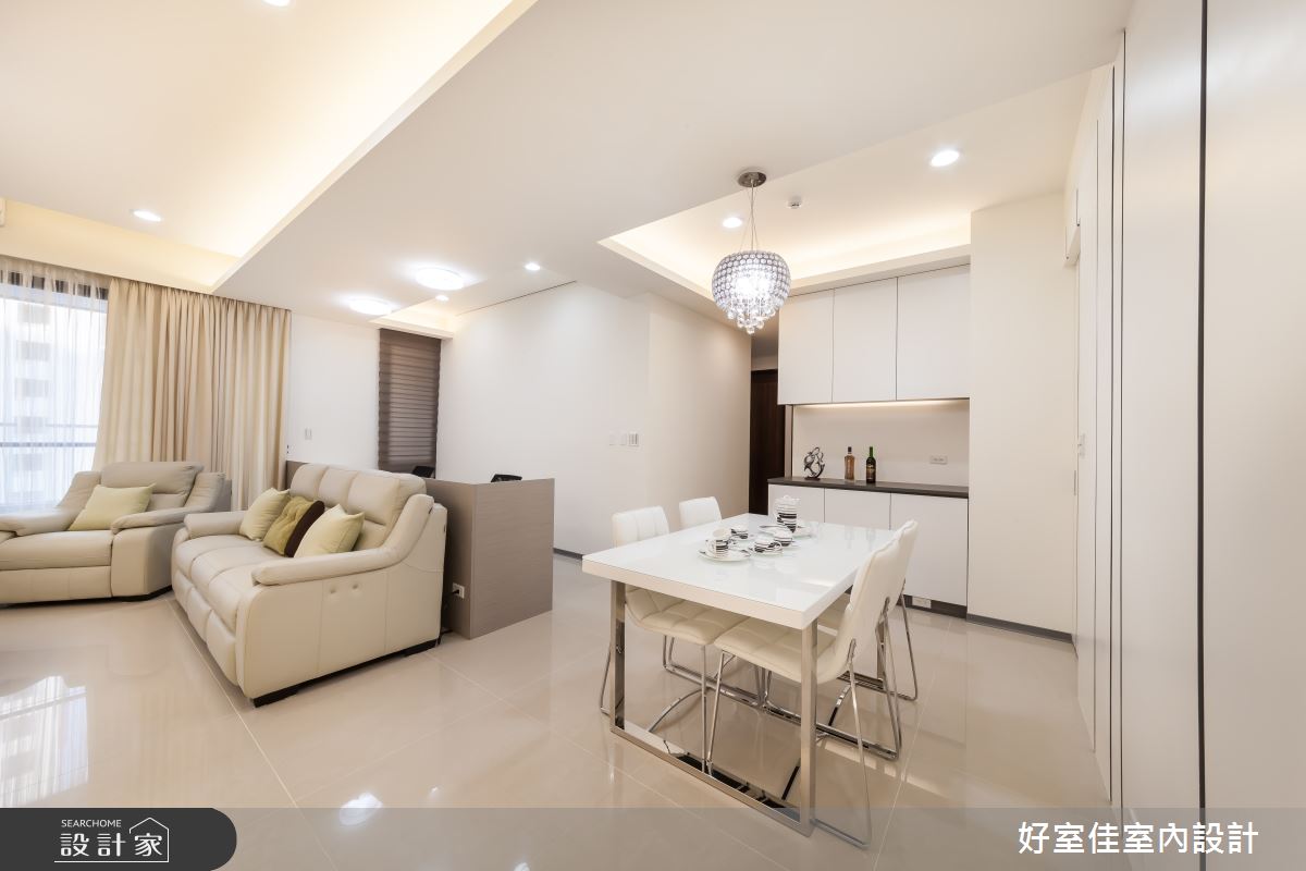 40坪新成屋(5年以下)＿簡約風餐廳案例圖片＿好室佳室內設計＿好室佳_工作空間與家的結合之8