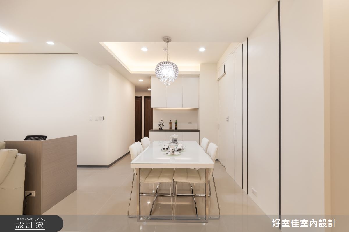 40坪新成屋(5年以下)＿簡約風餐廳案例圖片＿好室佳室內設計＿好室佳_工作空間與家的結合之11