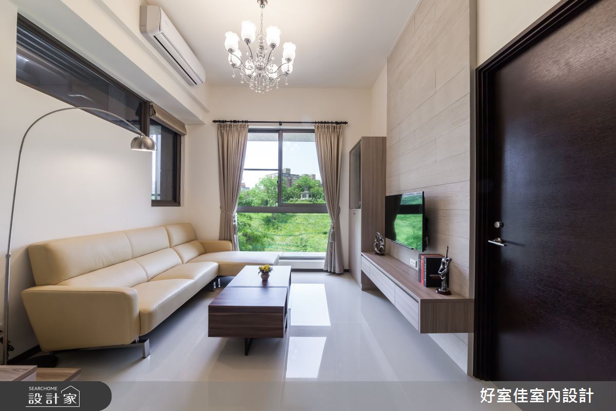 17坪新成屋(5年以下)＿簡約風客廳案例圖片＿好室佳室內設計＿好室佳_潛藏設計感的簡約之3