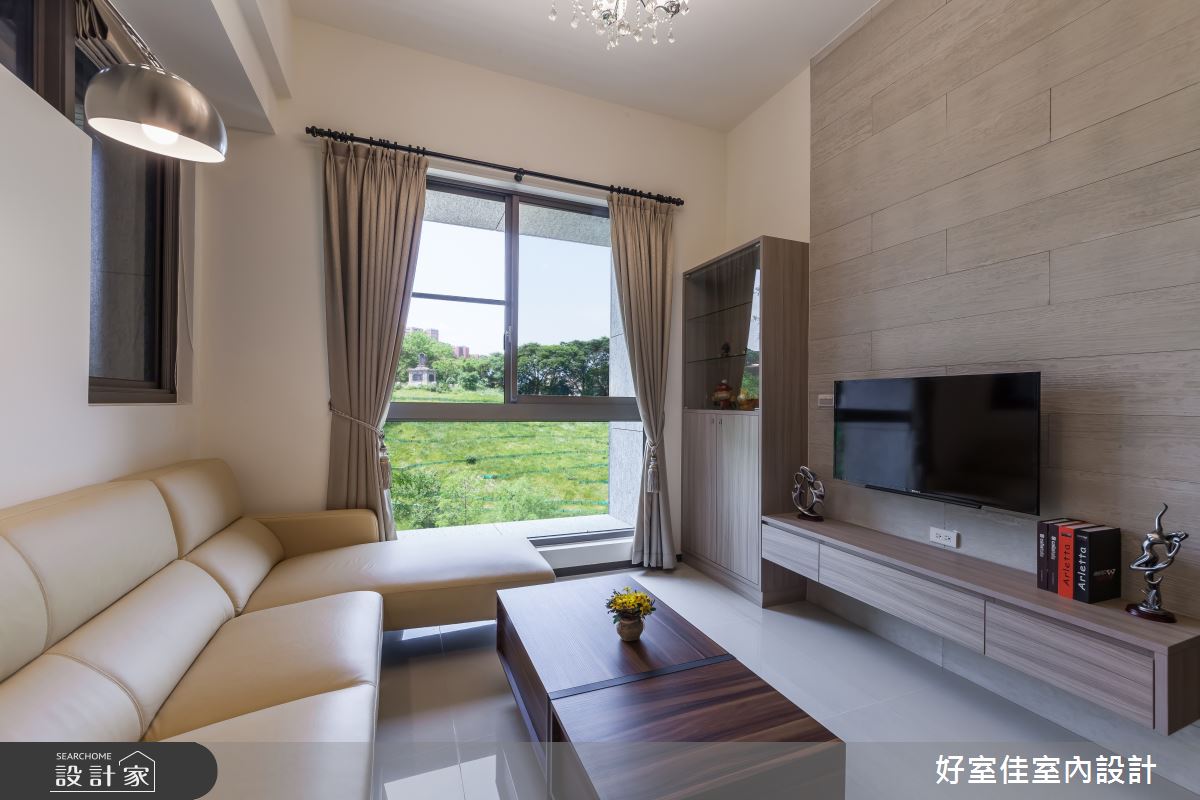 17坪新成屋(5年以下)＿簡約風客廳案例圖片＿好室佳室內設計＿好室佳_潛藏設計感的簡約之4