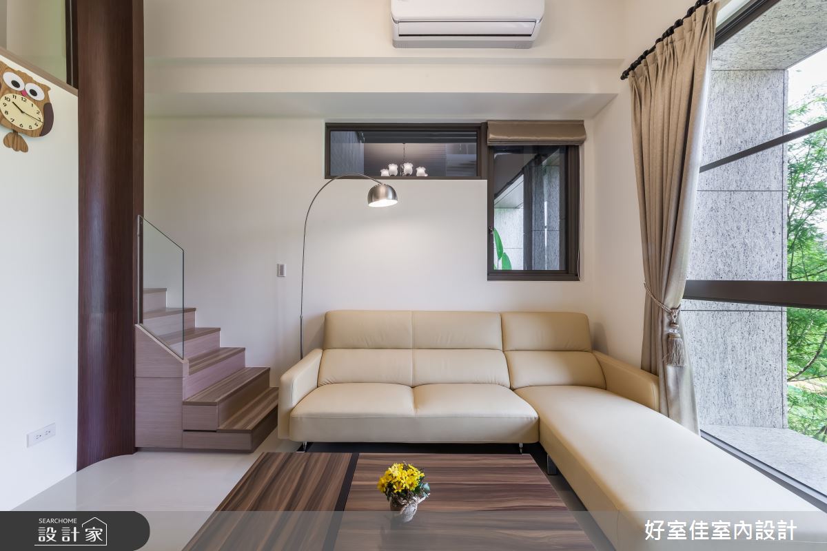 17坪新成屋(5年以下)＿簡約風客廳案例圖片＿好室佳室內設計＿好室佳_潛藏設計感的簡約之5