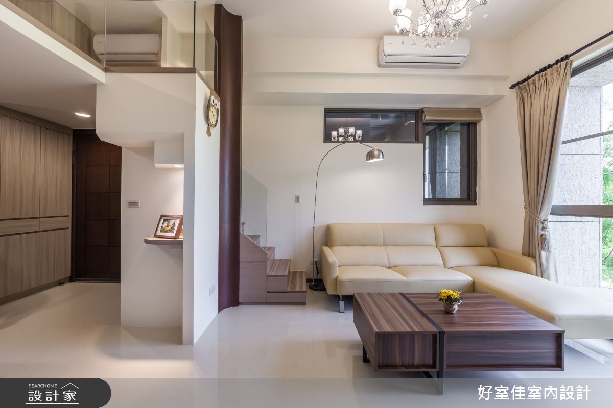 17坪新成屋(5年以下)＿簡約風客廳案例圖片＿好室佳室內設計＿好室佳_潛藏設計感的簡約之8