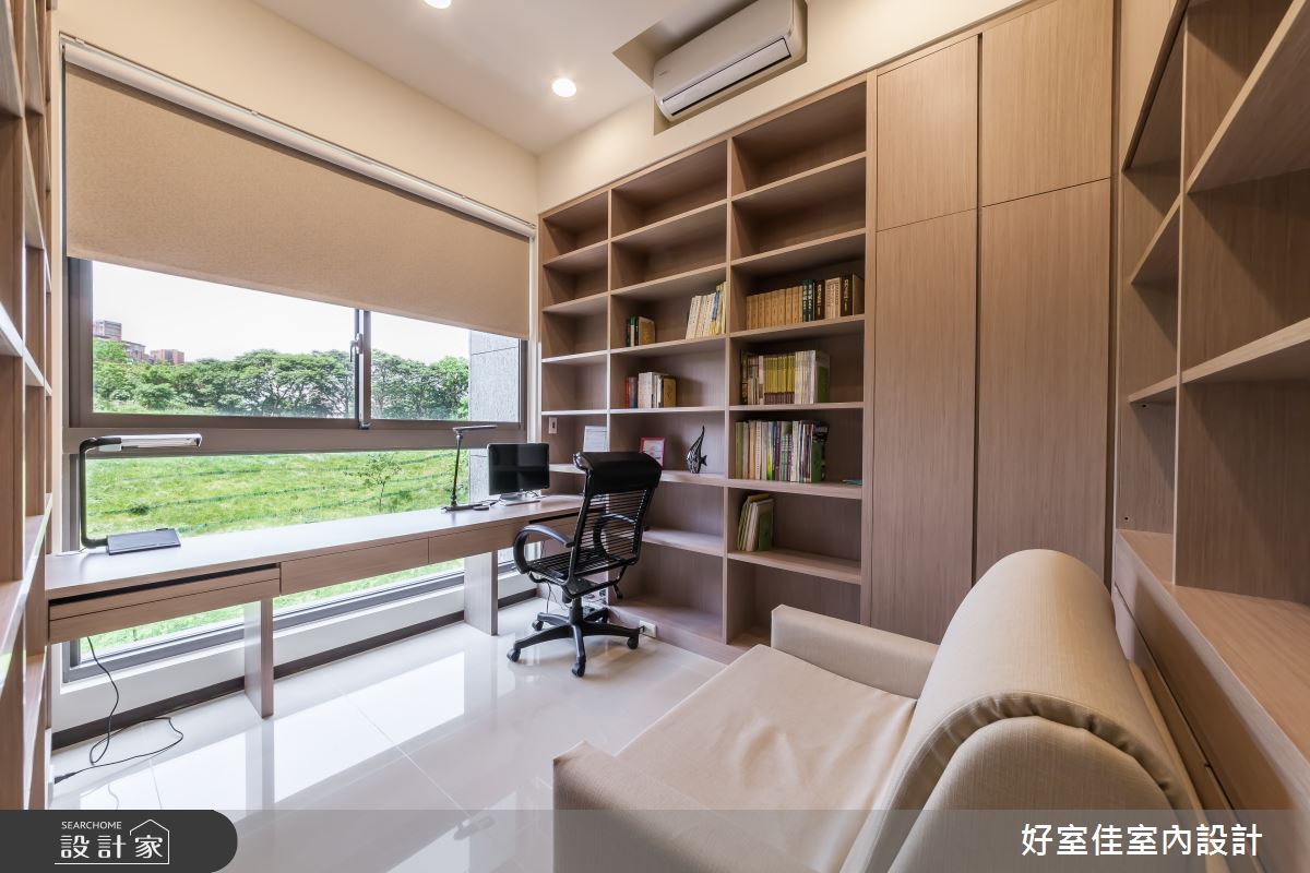 17坪新成屋(5年以下)＿簡約風書房案例圖片＿好室佳室內設計＿好室佳_潛藏設計感的簡約之16