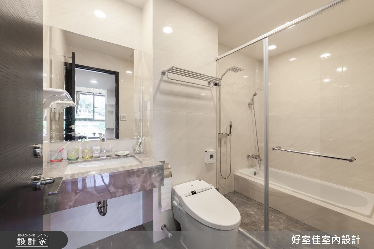 17坪新成屋(5年以下)＿簡約風浴室案例圖片＿好室佳室內設計＿好室佳_潛藏設計感的簡約之19
