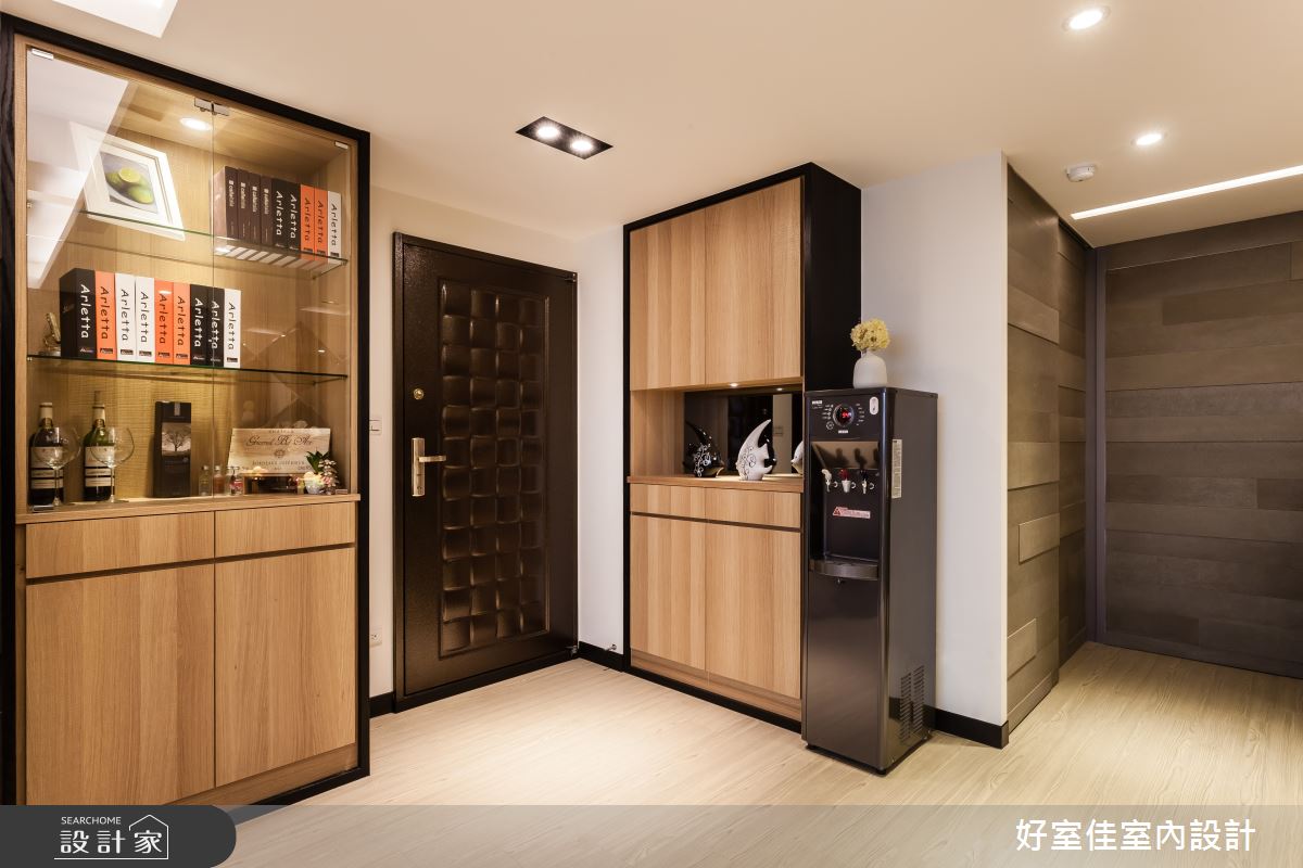 30坪中古屋(5~15年)＿簡約風案例圖片＿好室佳室內設計＿好室佳_黑白時尚晶亮質感宅之12