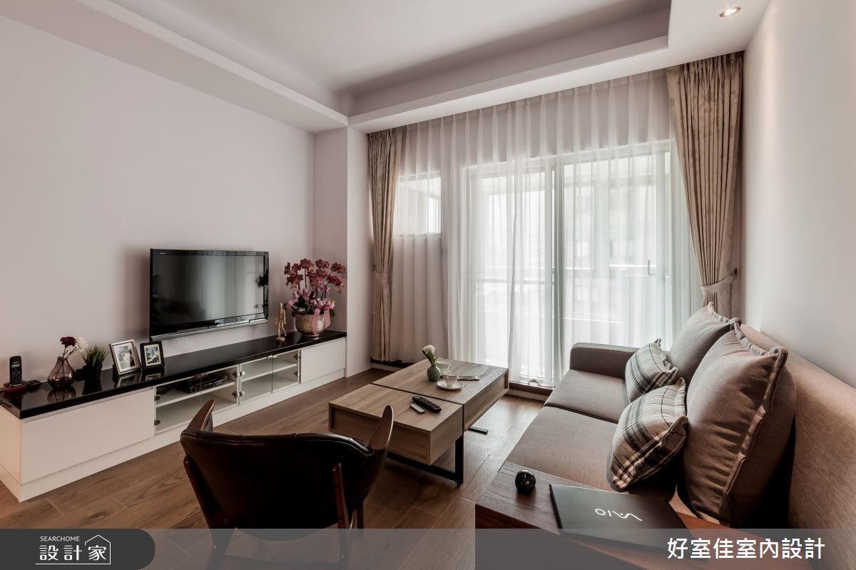 20坪老屋(16~30年)＿現代風客廳案例圖片＿好室佳室內設計＿好室佳_文青感 樸質生活宅之2