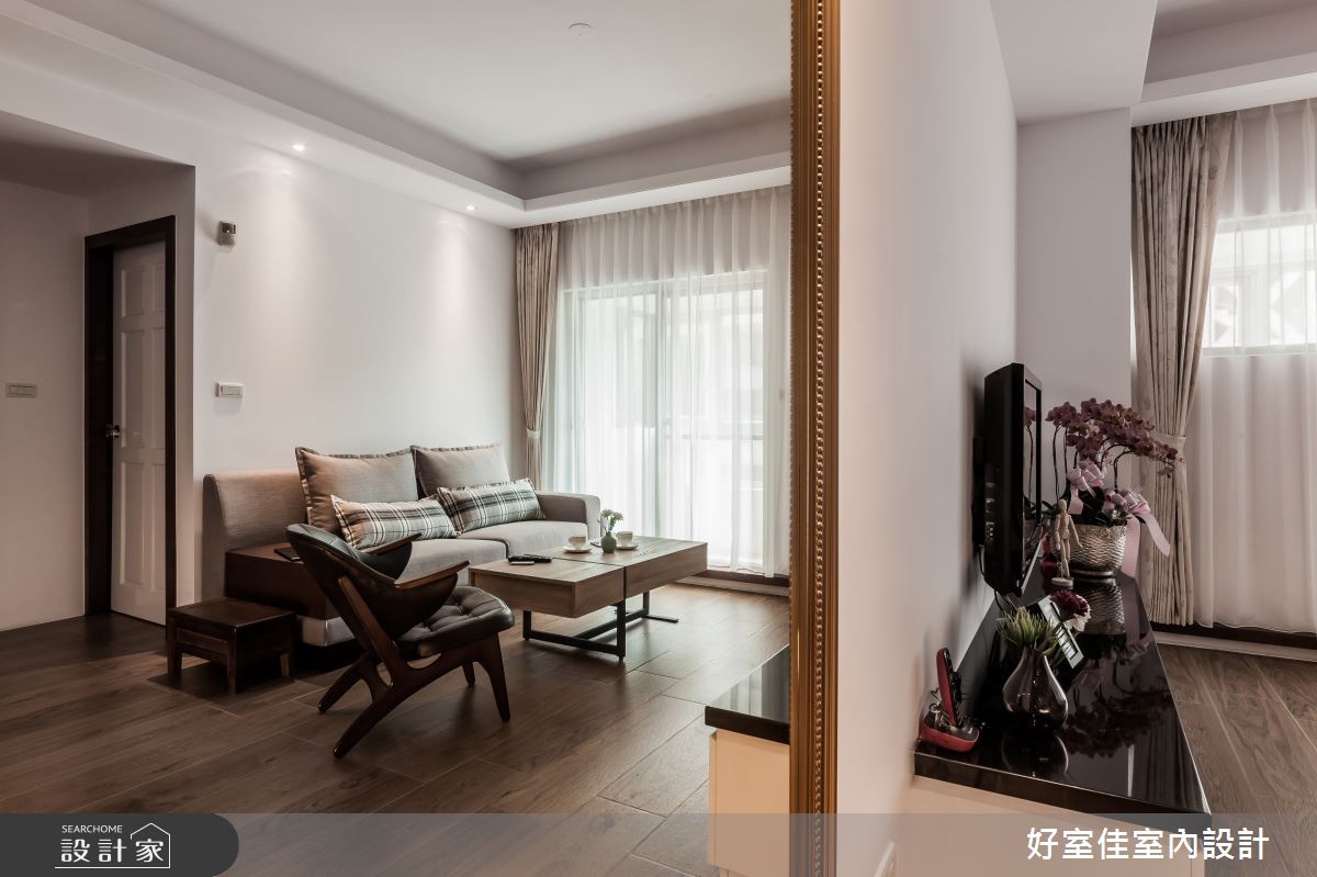 20坪老屋(16~30年)＿現代風客廳案例圖片＿好室佳室內設計＿好室佳_文青感 樸質生活宅之7
