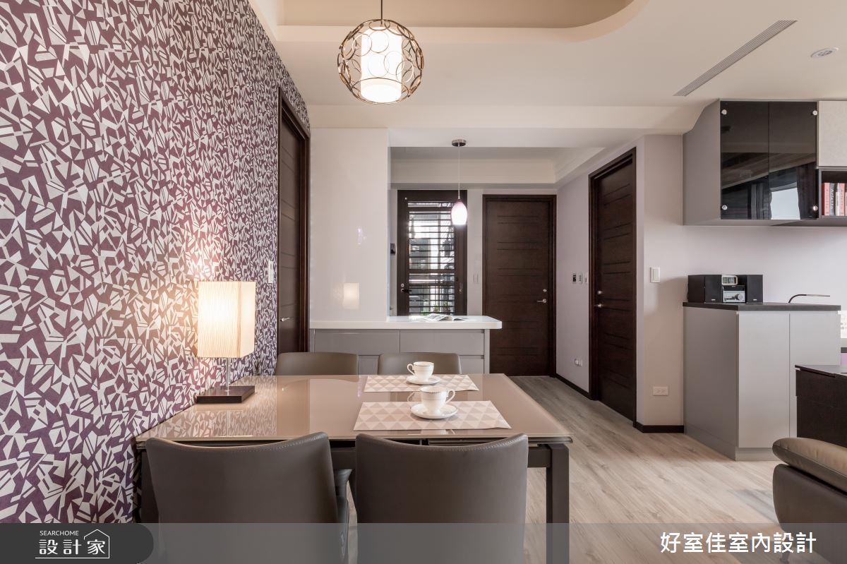 新成屋(5年以下)＿現代風餐廳案例圖片＿好室佳室內設計＿好室佳_戀戀紫色狂想曲之10