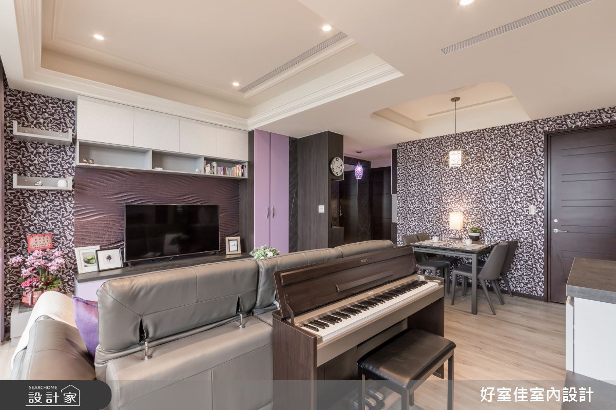新成屋(5年以下)＿現代風案例圖片＿好室佳室內設計＿好室佳_戀戀紫色狂想曲之16