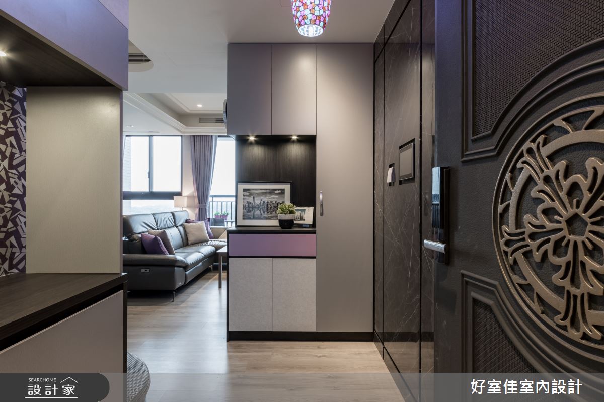新成屋(5年以下)＿現代風案例圖片＿好室佳室內設計＿好室佳_戀戀紫色狂想曲之1