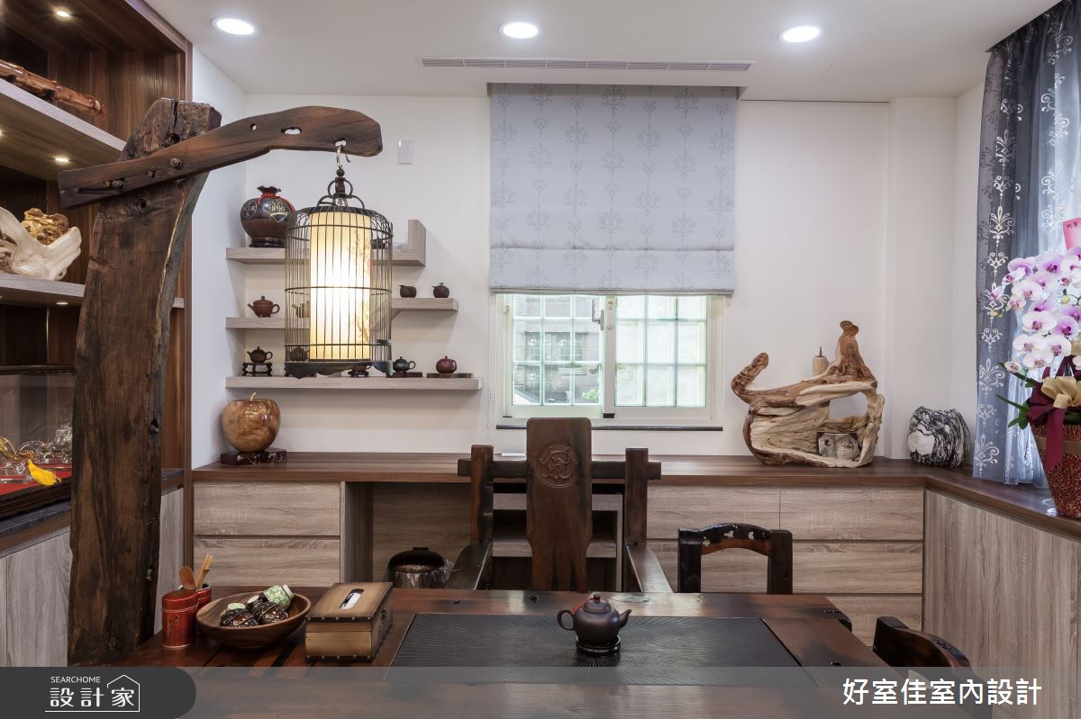 90坪中古屋(5~15年)＿現代風客廳案例圖片＿好室佳室內設計＿好室佳_內斂奢華樸實人文宅之6