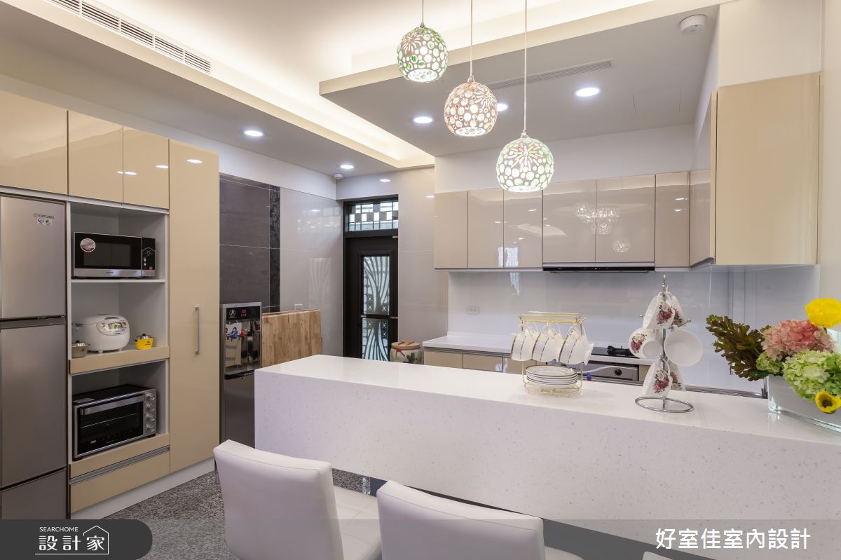 90坪中古屋(5~15年)＿現代風廚房案例圖片＿好室佳室內設計＿好室佳_內斂奢華樸實人文宅之8