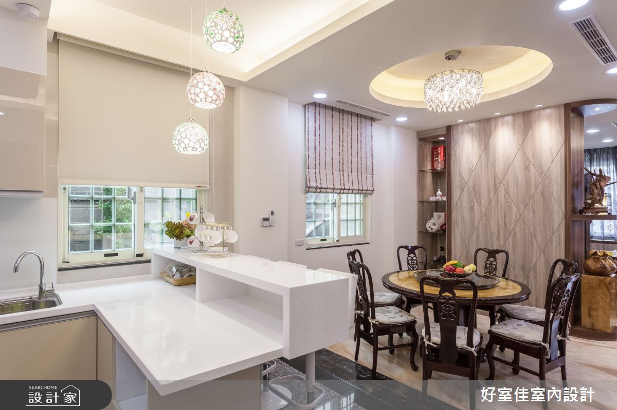 90坪中古屋(5~15年)＿現代風餐廳案例圖片＿好室佳室內設計＿好室佳_內斂奢華樸實人文宅之9
