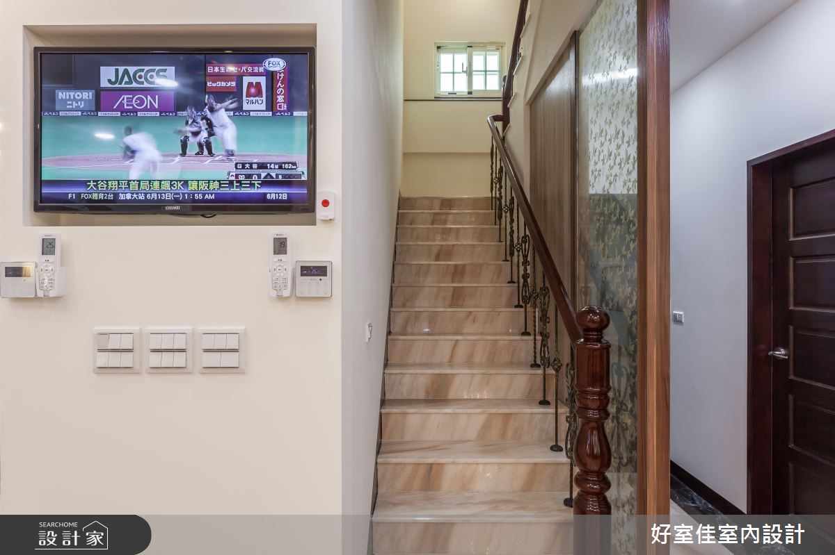 90坪中古屋(5~15年)＿現代風樓梯案例圖片＿好室佳室內設計＿好室佳_內斂奢華樸實人文宅之12