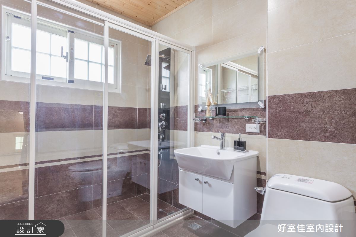 90坪中古屋(5~15年)＿現代風浴室案例圖片＿好室佳室內設計＿好室佳_內斂奢華樸實人文宅之15