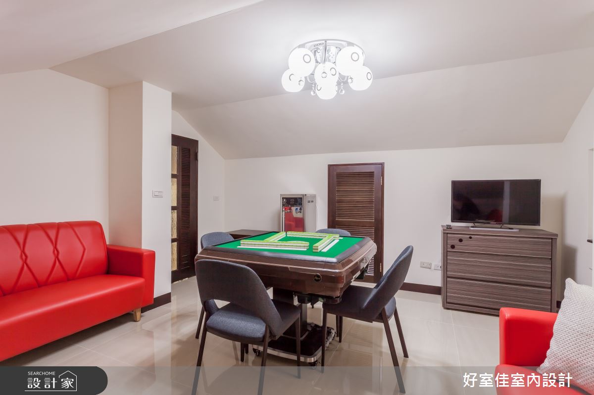 90坪中古屋(5~15年)＿現代風多功能室案例圖片＿好室佳室內設計＿好室佳_內斂奢華樸實人文宅之20