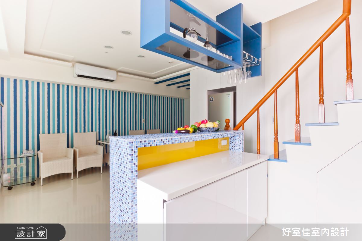 17坪新成屋(5年以下)＿其他中島案例圖片＿好室佳室內設計＿好室佳_清涼的地中海風之6