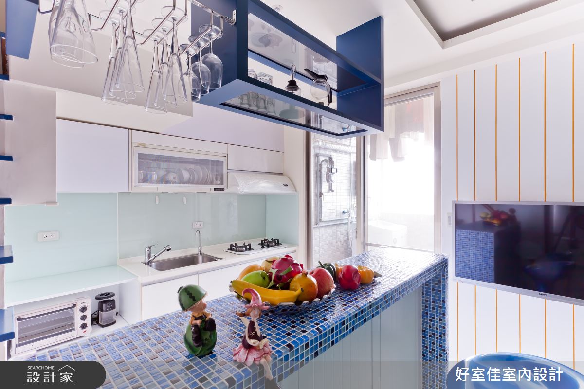 17坪新成屋(5年以下)＿其他中島案例圖片＿好室佳室內設計＿好室佳_清涼的地中海風之8