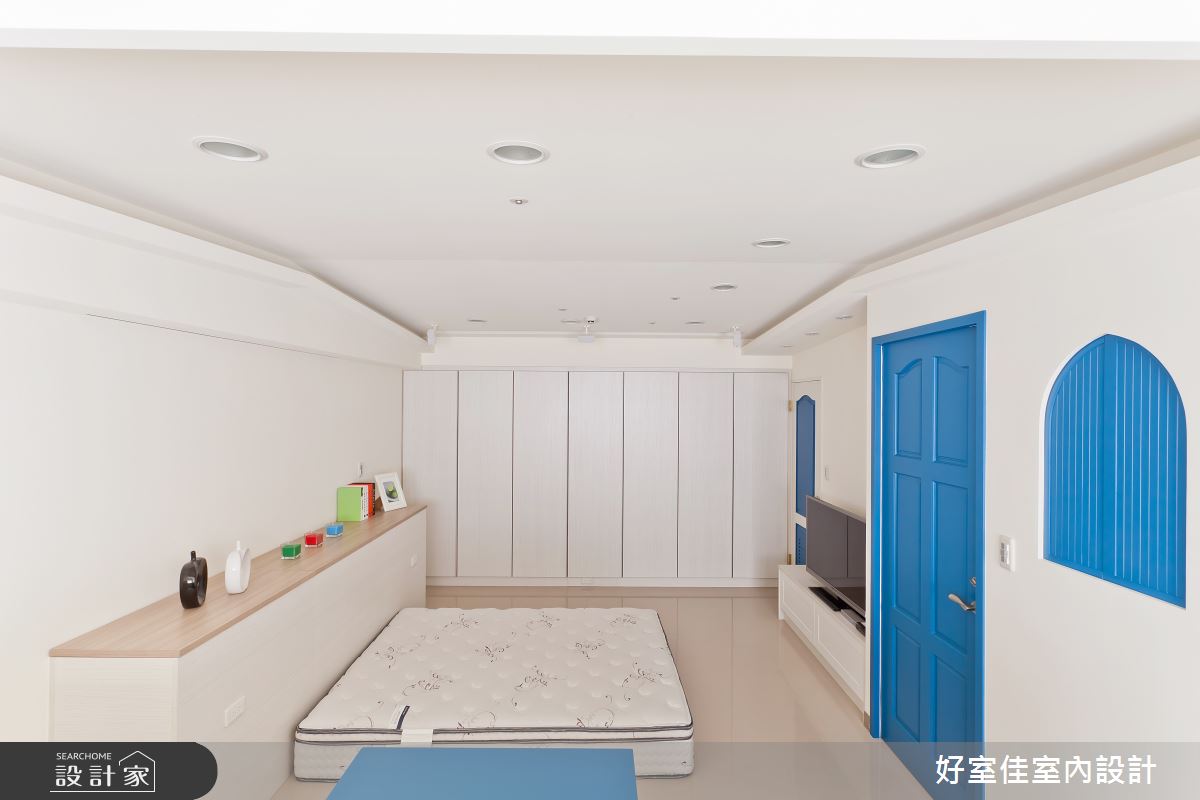 17坪新成屋(5年以下)＿其他臥室案例圖片＿好室佳室內設計＿好室佳_清涼的地中海風之17