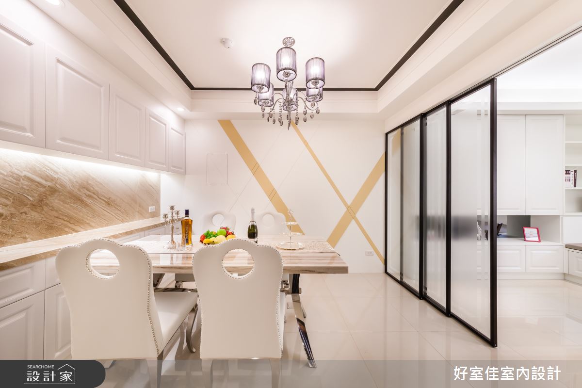 36坪老屋(16~30年)＿新古典餐廳案例圖片＿好室佳室內設計＿好室佳_輕古典華宅之7