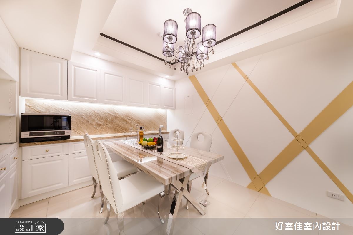 36坪老屋(16~30年)＿新古典餐廳案例圖片＿好室佳室內設計＿好室佳_輕古典華宅之8