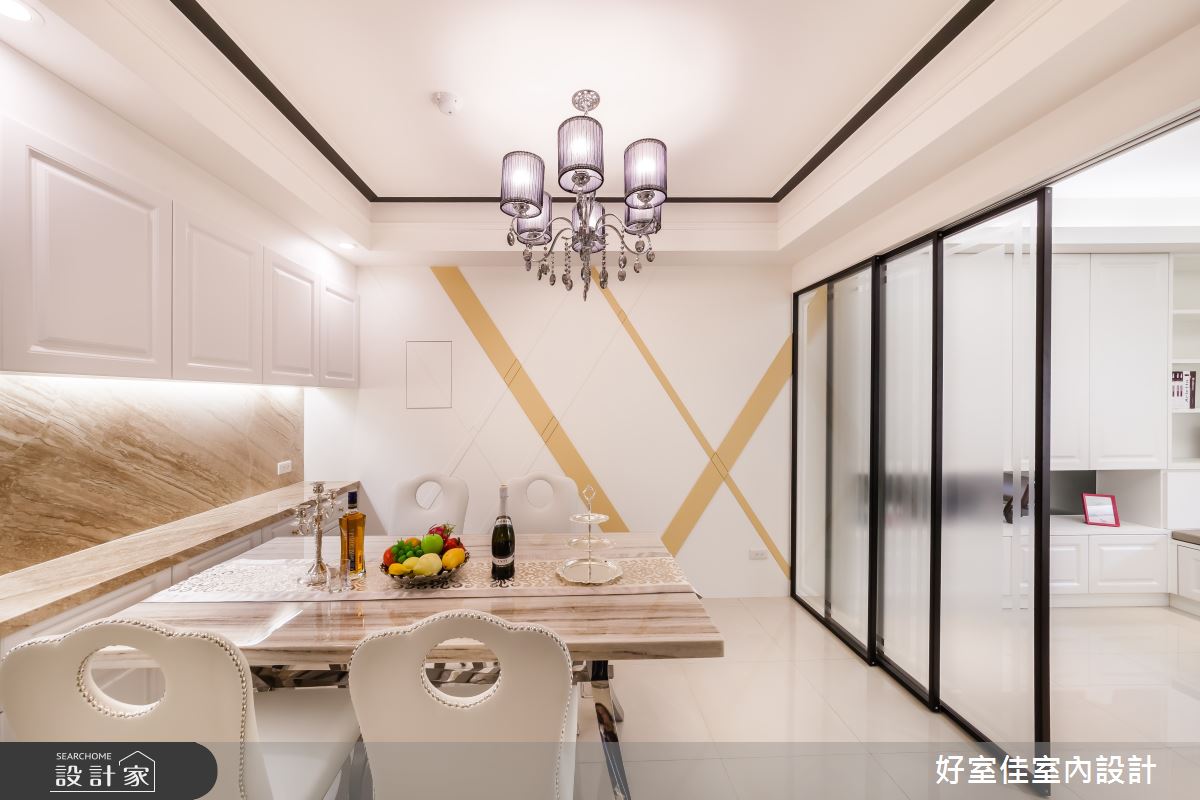 36坪老屋(16~30年)＿新古典餐廳案例圖片＿好室佳室內設計＿好室佳_輕古典華宅之9