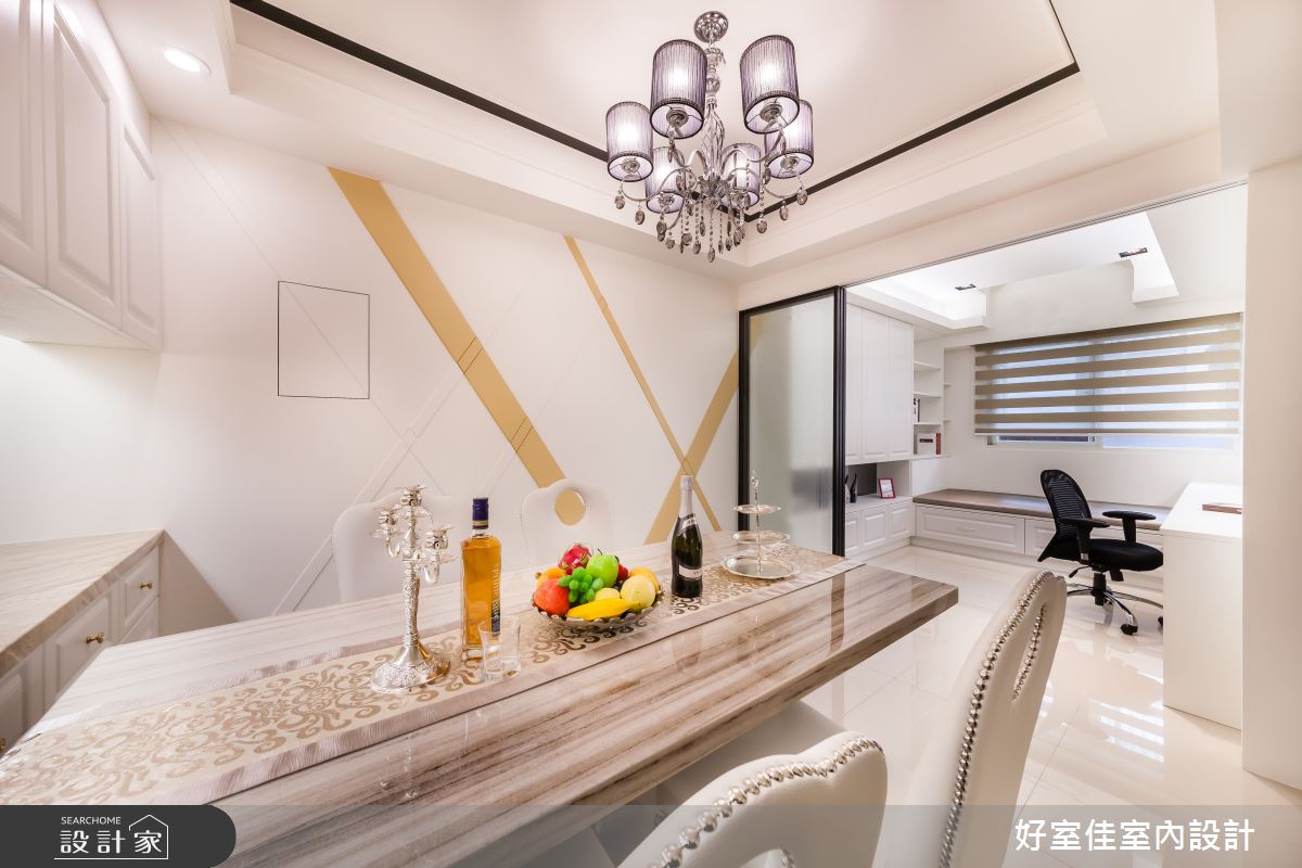 36坪老屋(16~30年)＿新古典餐廳案例圖片＿好室佳室內設計＿好室佳_輕古典華宅之10
