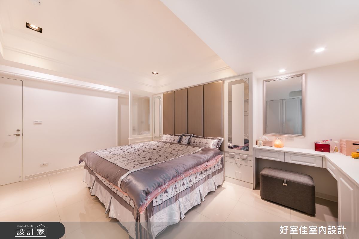 36坪老屋(16~30年)＿新古典臥室案例圖片＿好室佳室內設計＿好室佳_輕古典華宅之12