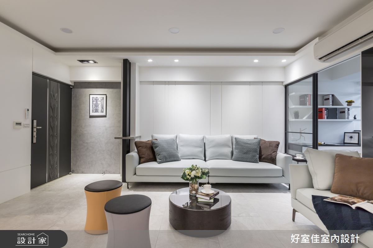 27坪老屋(16~30年)＿現代風客廳案例圖片＿好室佳室內設計＿好室佳_重塑美感新氣象之3