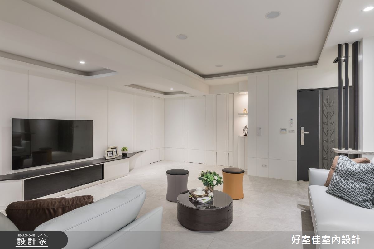 27坪老屋(16~30年)＿現代風客廳案例圖片＿好室佳室內設計＿好室佳_重塑美感新氣象之4