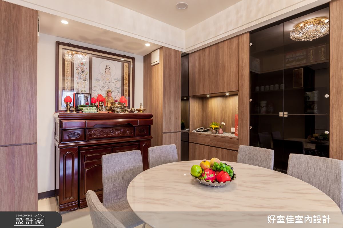 40坪新成屋(5年以下)＿現代風餐廳案例圖片＿好室佳室內設計＿好室佳_簡約感 影音機能屋之8