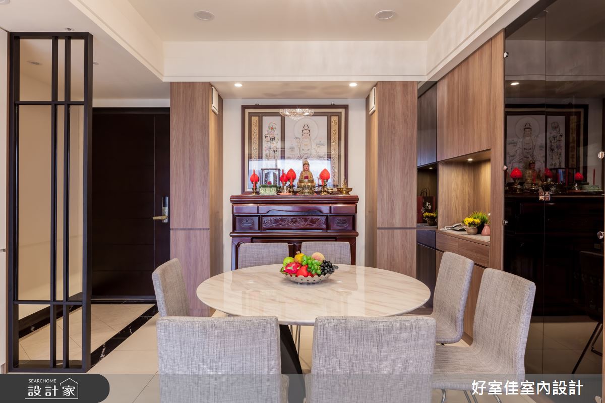 40坪新成屋(5年以下)＿現代風餐廳案例圖片＿好室佳室內設計＿好室佳_簡約感 影音機能屋之9