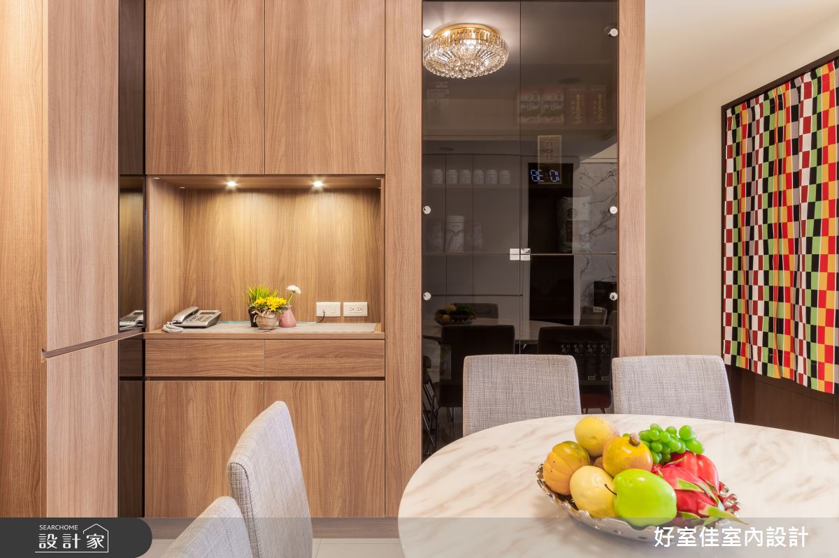 40坪新成屋(5年以下)＿現代風餐廳案例圖片＿好室佳室內設計＿好室佳_簡約感 影音機能屋之11