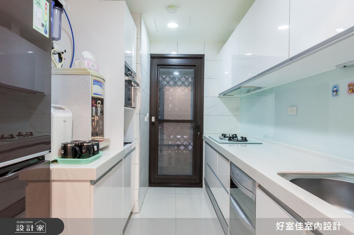 40坪新成屋(5年以下)＿現代風廚房案例圖片＿好室佳室內設計＿好室佳_簡約感 影音機能屋之14