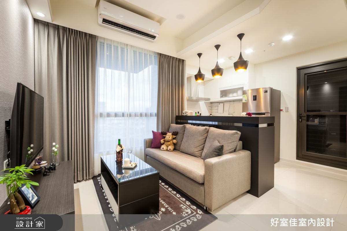 15坪新成屋(5年以下)＿現代風客廳案例圖片＿好室佳室內設計＿好室佳_品味放大 潮流屋之1