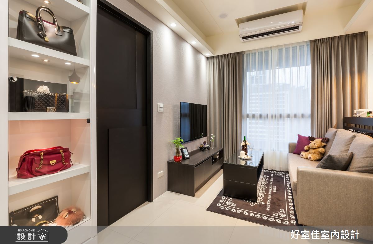 15坪新成屋(5年以下)＿現代風客廳案例圖片＿好室佳室內設計＿好室佳_品味放大 潮流屋之4