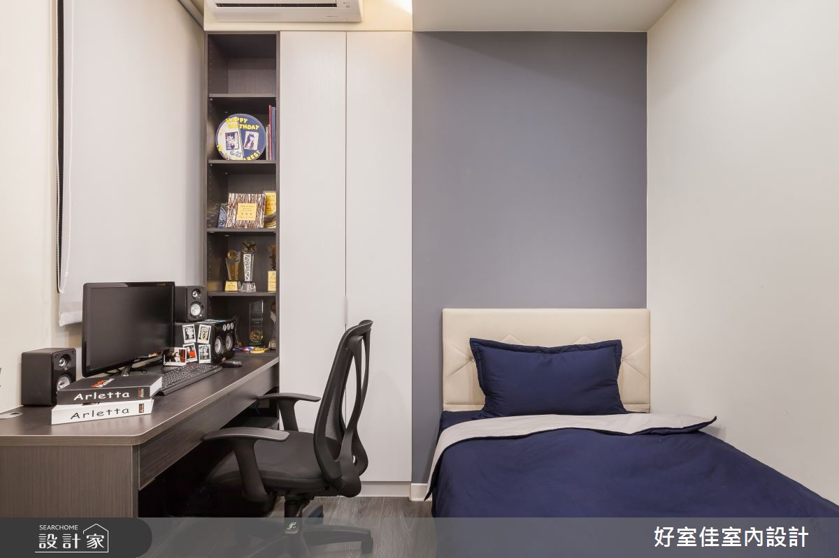 15坪新成屋(5年以下)＿現代風臥室案例圖片＿好室佳室內設計＿好室佳_品味放大 潮流屋之15