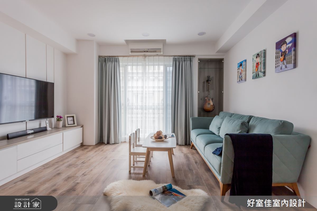 25坪中古屋(5~15年)＿現代風客廳案例圖片＿好室佳室內設計＿好室佳_與寶貝一起享受生活之2