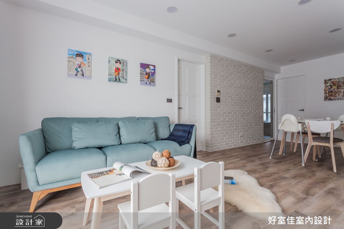 25坪中古屋(5~15年)＿現代風客廳案例圖片＿好室佳室內設計＿好室佳_與寶貝一起享受生活之3