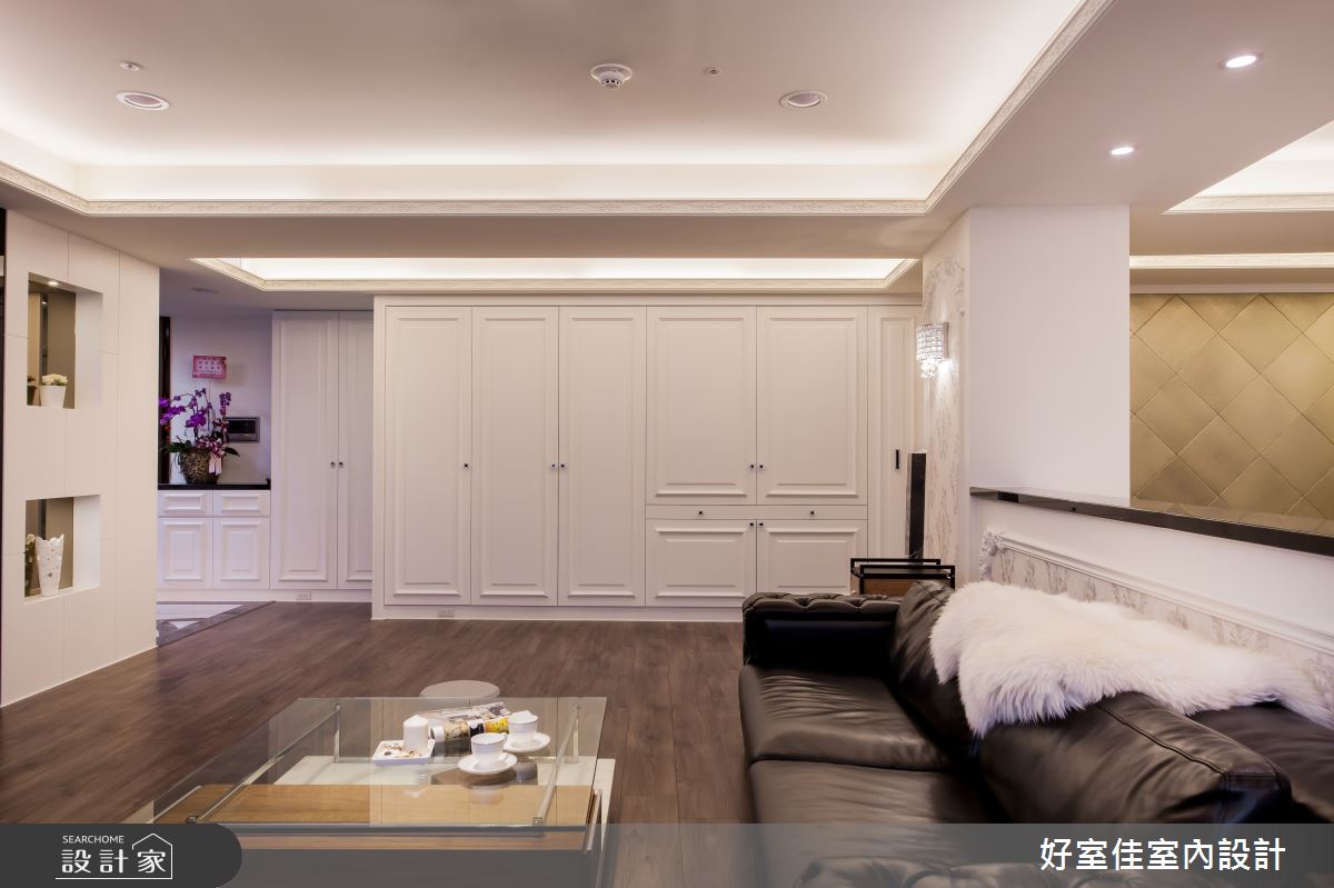 54坪中古屋(5~15年)＿新古典客廳案例圖片＿好室佳室內設計＿好室佳_內斂溫柔新古典雅居之9